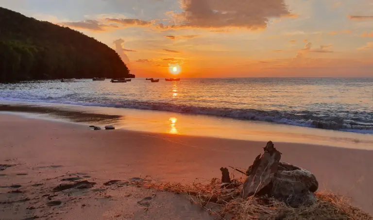 Coucher de soleil – Anse Dufour